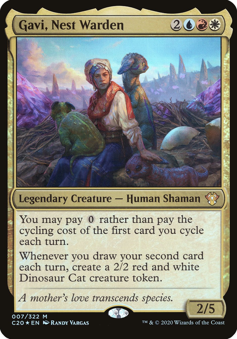 Gavi, Nest Warden (Oversized) [Commander 2020 Oversized] | Gear Gaming Fayetteville