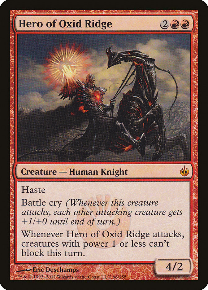 Hero of Oxid Ridge [Mirrodin Besieged] | Gear Gaming Fayetteville