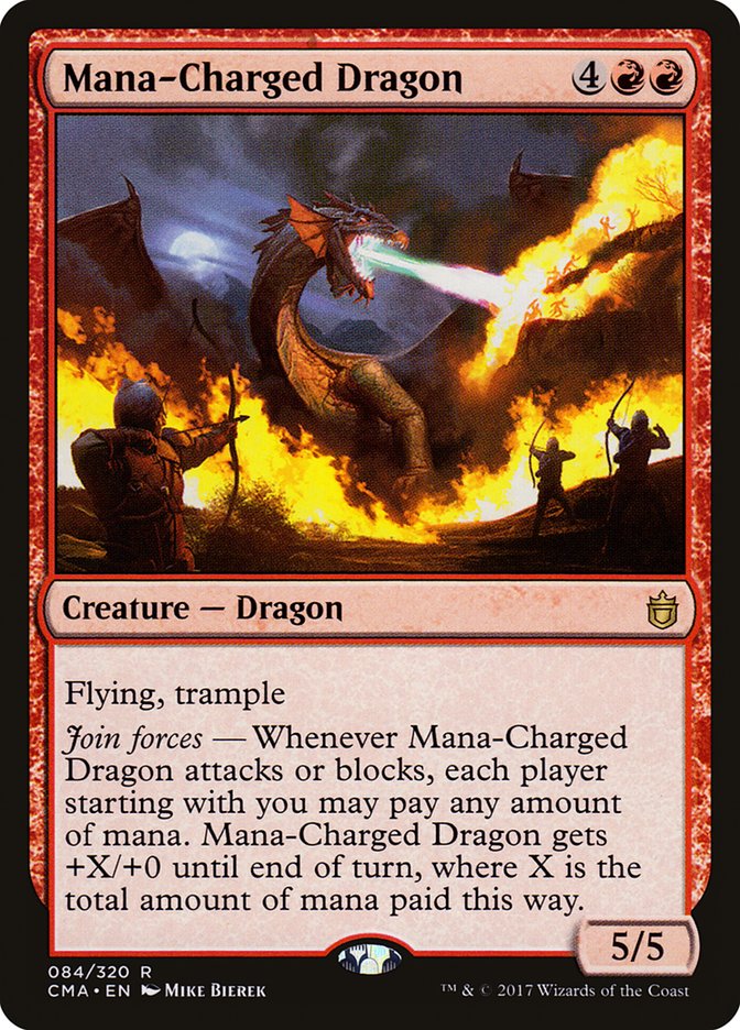 Mana-Charged Dragon [Commander Anthology] | Gear Gaming Fayetteville