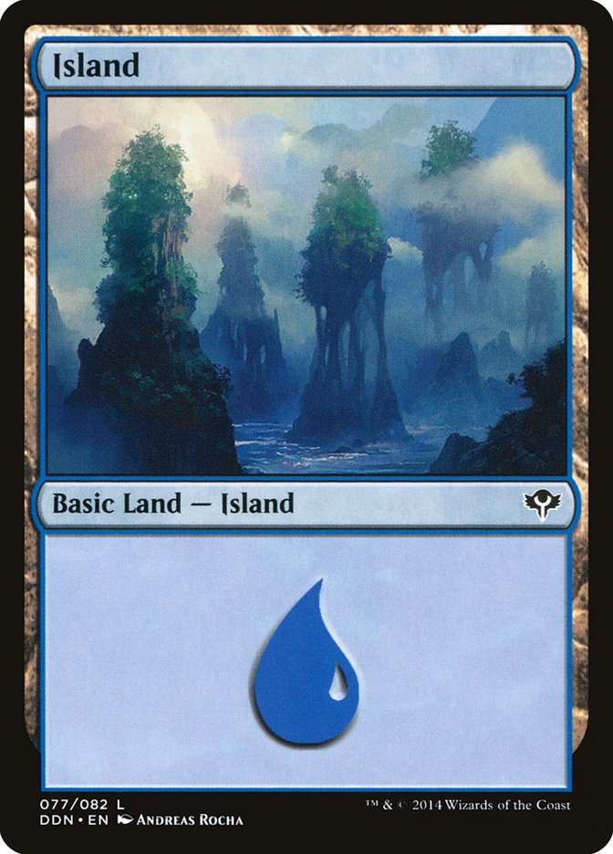 Island (77) [Duel Decks: Speed vs. Cunning] | Gear Gaming Fayetteville