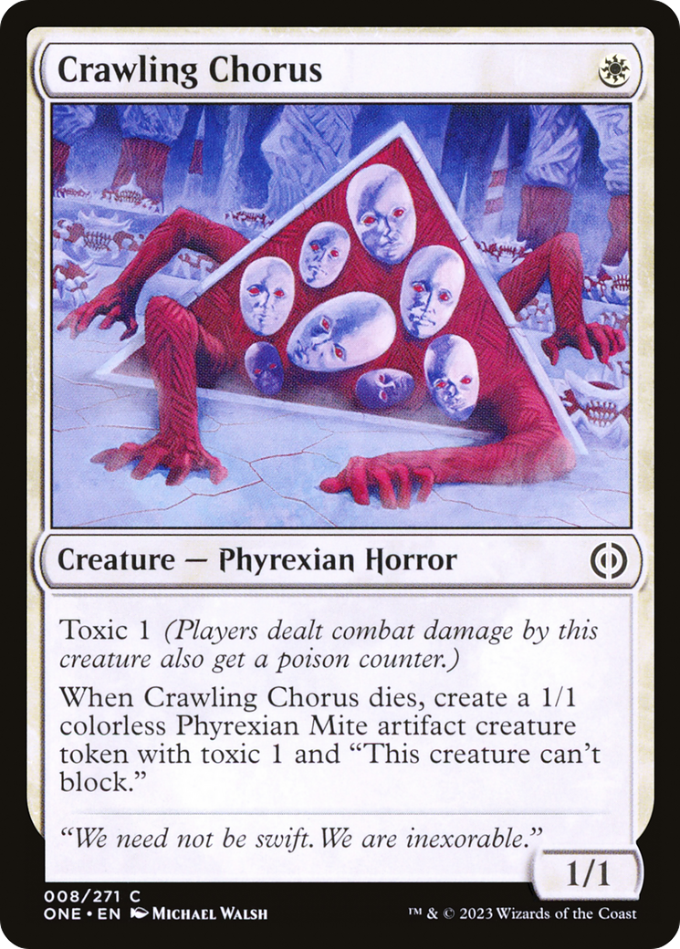 Crawling Chorus [Phyrexia: All Will Be One] | Gear Gaming Fayetteville