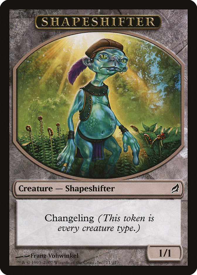 Shapeshifter Token [Lorwyn Tokens] | Gear Gaming Fayetteville