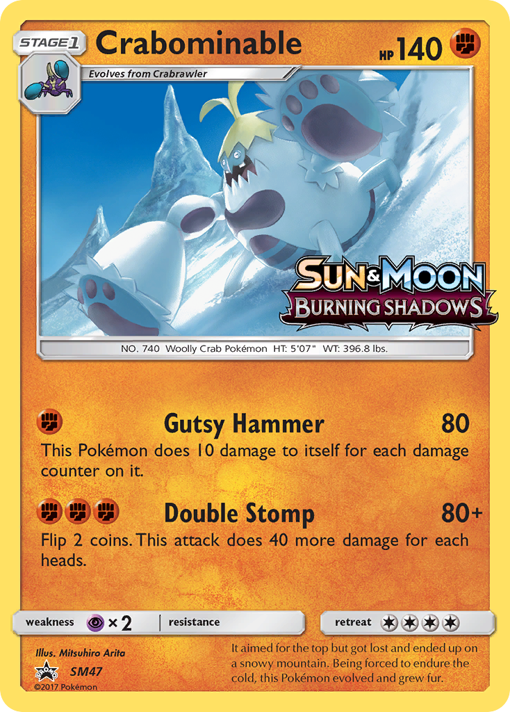 Crabominable (SM47) [Sun & Moon: Black Star Promos] | Gear Gaming Fayetteville