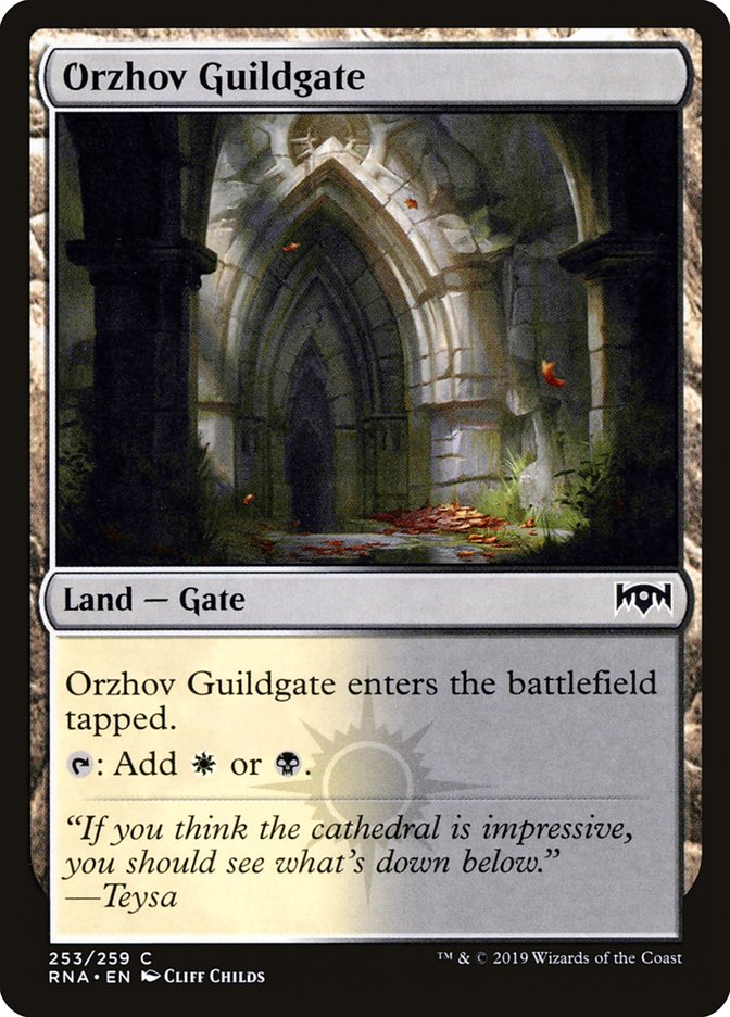 Orzhov Guildgate (253/259) [Ravnica Allegiance] | Gear Gaming Fayetteville