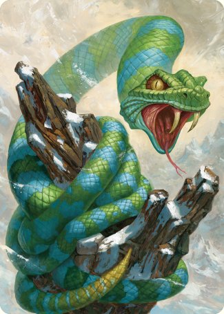 Ohran Frostfang Art Card [Commander Masters Art Series] | Gear Gaming Fayetteville