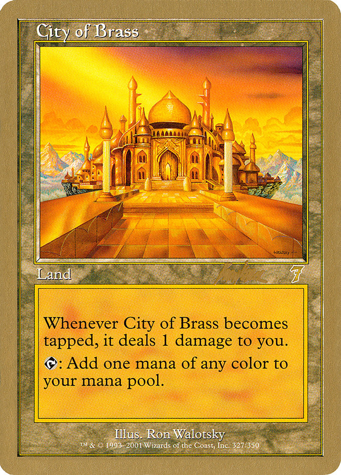 City of Brass (Brian Kibler) [World Championship Decks 2002] | Gear Gaming Fayetteville