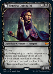 Henrika Domnathi // Henrika, Infernal Seer (Showcase Fang Frame) [Innistrad: Crimson Vow] | Gear Gaming Fayetteville