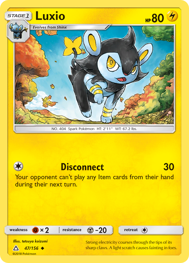 Luxio (47/156) [Sun & Moon: Ultra Prism] | Gear Gaming Fayetteville