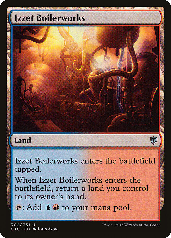 Izzet Boilerworks [Commander 2016] | Gear Gaming Fayetteville