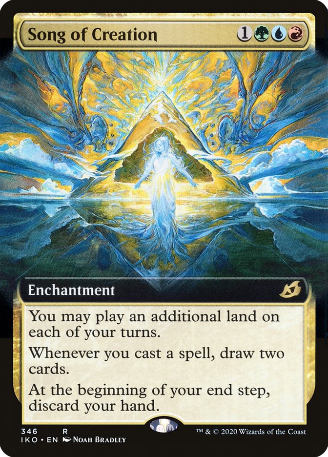 Song of Creation (Extended Art) [Ikoria: Lair of Behemoths] | Gear Gaming Fayetteville