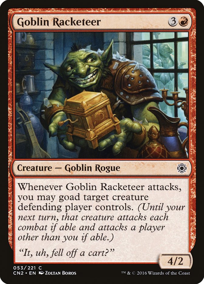 Goblin Racketeer [Conspiracy: Take the Crown] | Gear Gaming Fayetteville