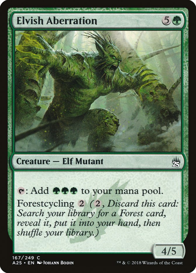 Elvish Aberration [Masters 25] | Gear Gaming Fayetteville