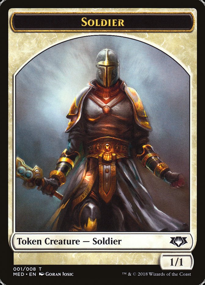 Soldier Token [Mythic Edition Tokens] | Gear Gaming Fayetteville