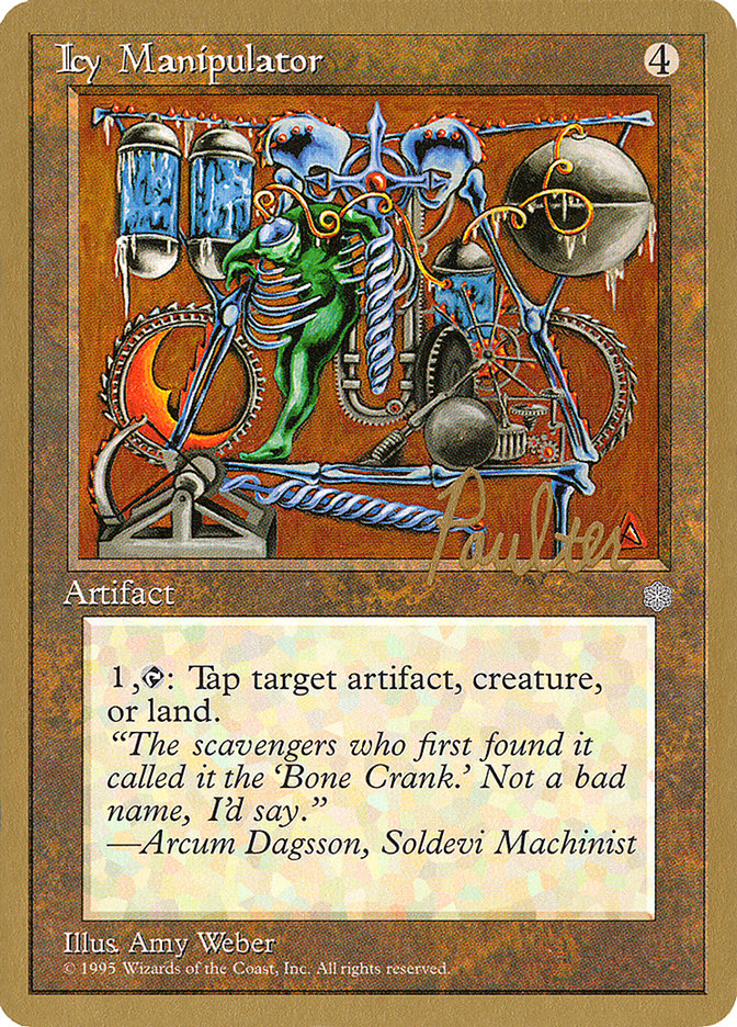 Icy Manipulator (Preston Poulter) [Pro Tour Collector Set] | Gear Gaming Fayetteville