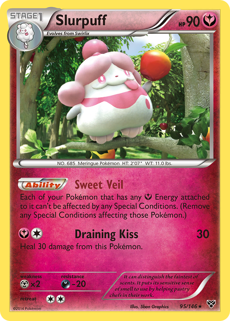 Slurpuff (95/146) [XY: Base Set] | Gear Gaming Fayetteville