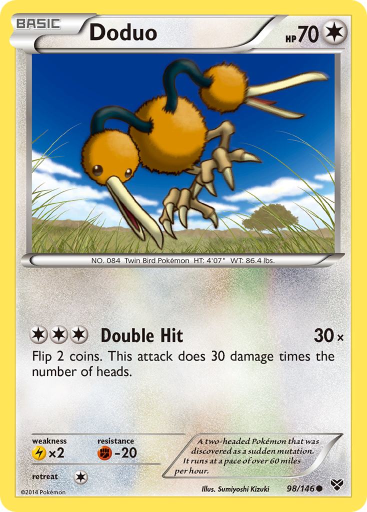 Doduo (98/146) [XY: Base Set] | Gear Gaming Fayetteville