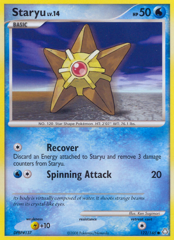 Staryu (122/146) [Diamond & Pearl: Legends Awakened] | Gear Gaming Fayetteville