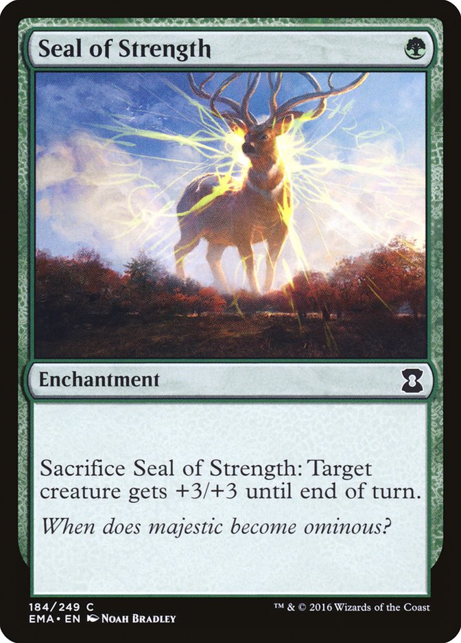 Seal of Strength [Eternal Masters] | Gear Gaming Fayetteville