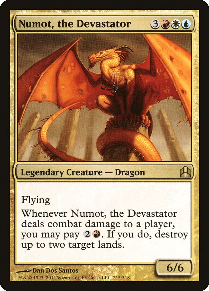 Numot, the Devastator [Commander 2011] | Gear Gaming Fayetteville