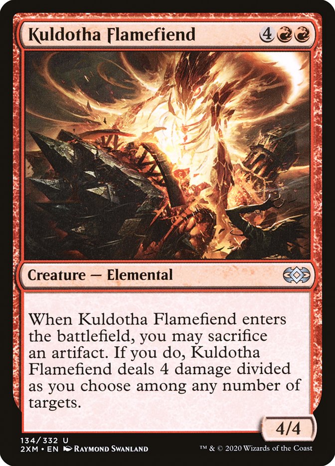 Kuldotha Flamefiend [Double Masters] | Gear Gaming Fayetteville