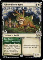 Pollen-Shield Hare // Hare Raising (Promo Pack) [Wilds of Eldraine Promos] | Gear Gaming Fayetteville