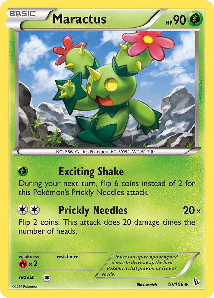 Maractus (10/106) [XY: Flashfire] | Gear Gaming Fayetteville