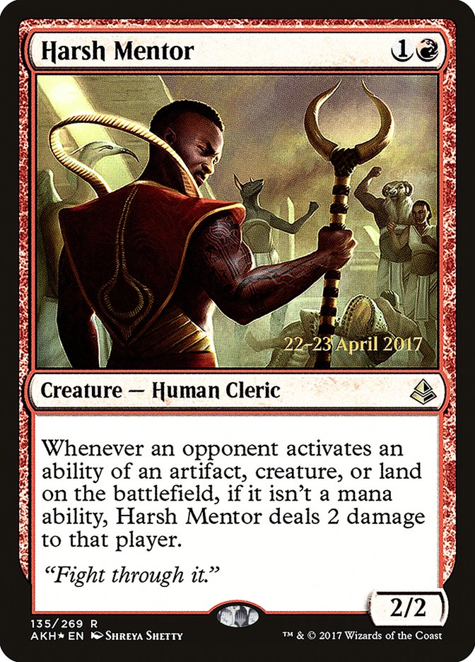 Harsh Mentor [Amonkhet Prerelease Promos] | Gear Gaming Fayetteville