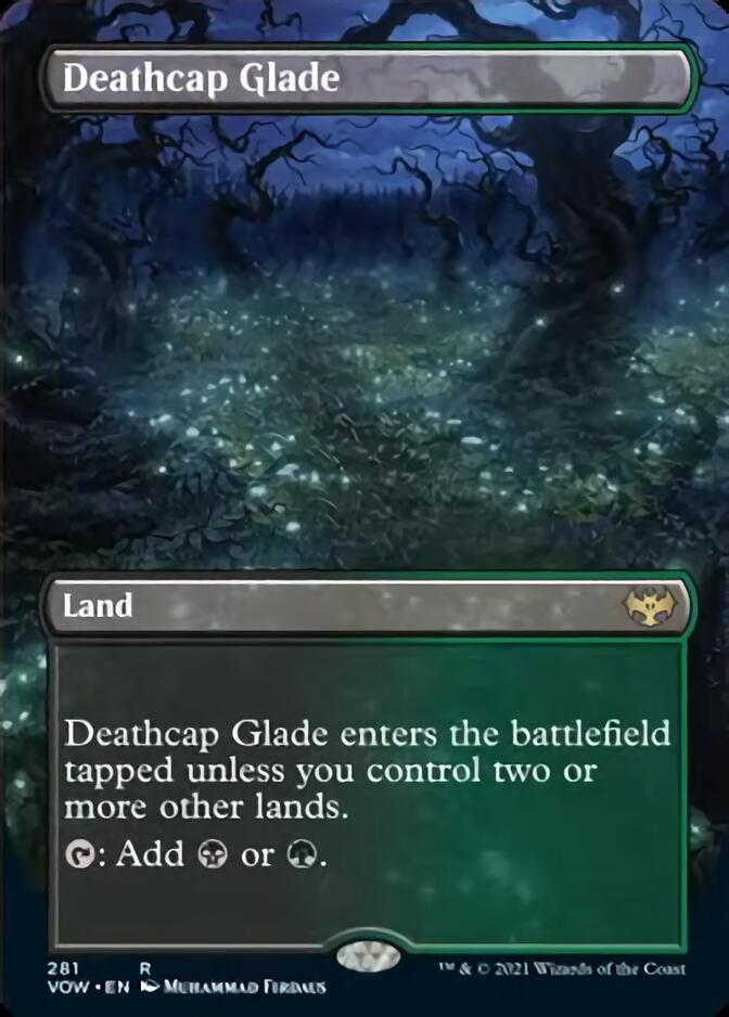 Deathcap Glade (Borderless Alternate Art) [Innistrad: Crimson Vow] | Gear Gaming Fayetteville