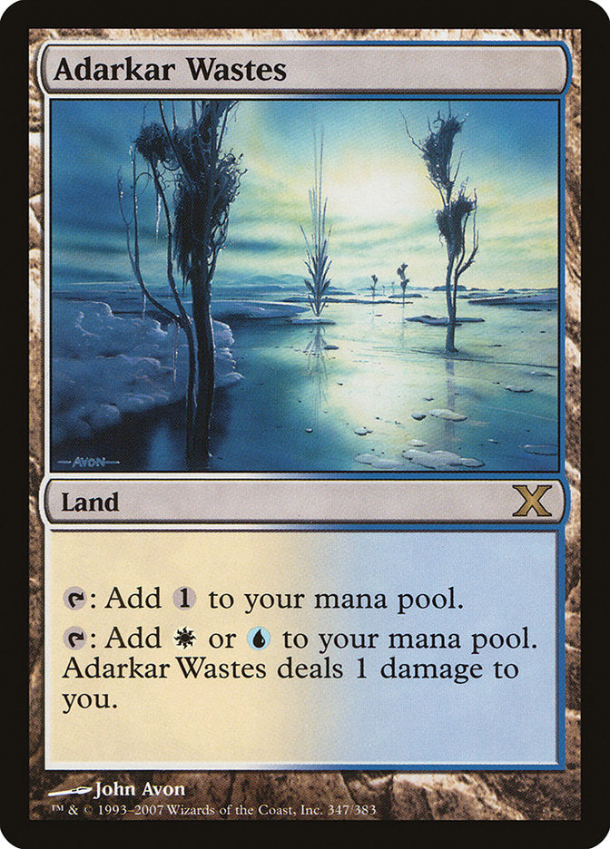 Adarkar Wastes [Tenth Edition] | Gear Gaming Fayetteville