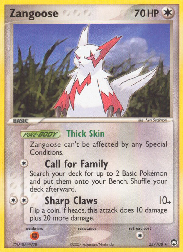 Zangoose (25/108) [EX: Power Keepers] | Gear Gaming Fayetteville