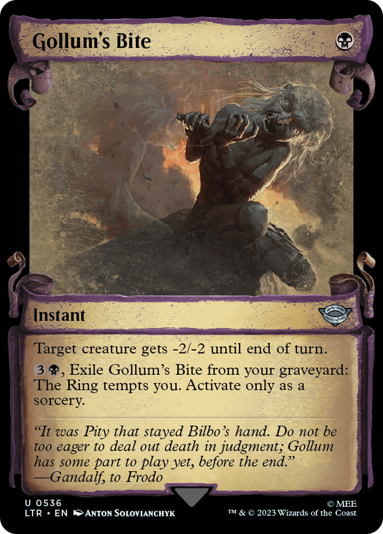 Gollum's Bite [The Lord of the Rings: Tales of Middle-Earth Showcase Scrolls] | Gear Gaming Fayetteville