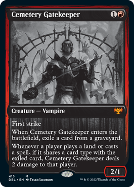 Cemetery Gatekeeper [Innistrad: Double Feature] | Gear Gaming Fayetteville