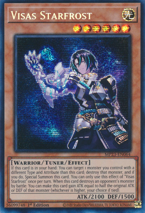 Visas Starfrost [MP23-EN064] Prismatic Secret Rare | Gear Gaming Fayetteville