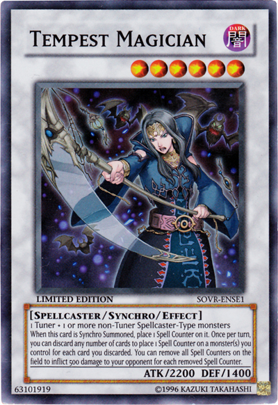 Tempest Magician [SOVR-ENSE1] Super Rare | Gear Gaming Fayetteville