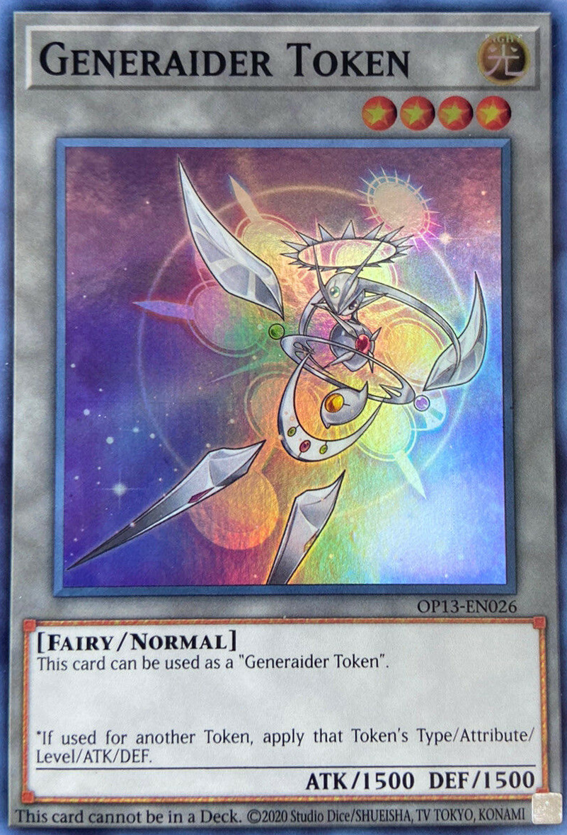 Generaider Token [OP13-EN026] Super Rare | Gear Gaming Fayetteville