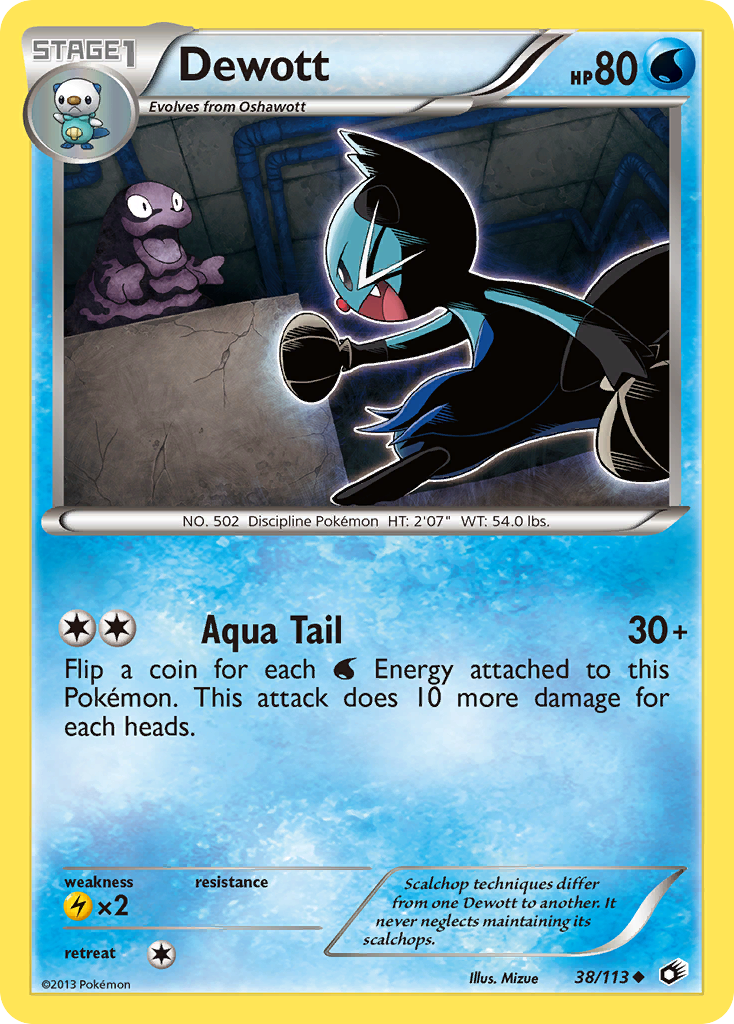 Dewott (38/113) [Black & White: Legendary Treasures] | Gear Gaming Fayetteville