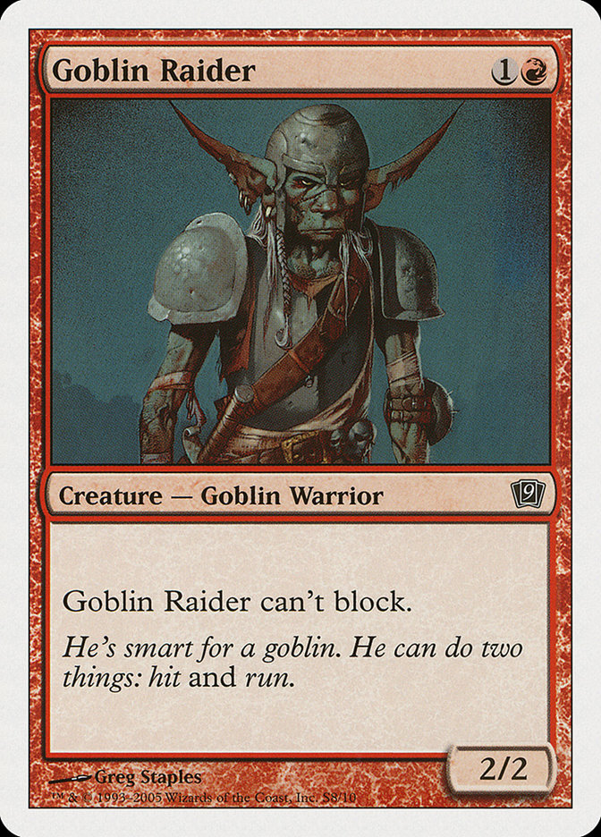 Goblin Raider [Ninth Edition] | Gear Gaming Fayetteville