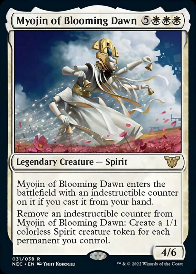 Myojin of Blooming Dawn [Kamigawa: Neon Dynasty Commander] | Gear Gaming Fayetteville