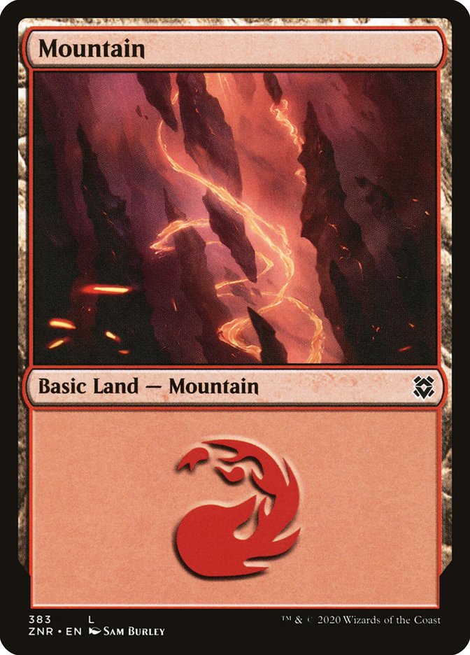 Mountain (383) [Zendikar Rising] | Gear Gaming Fayetteville