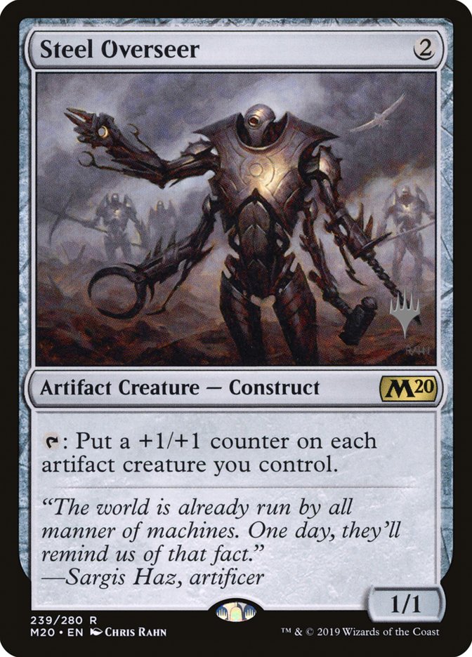 Steel Overseer (Promo Pack) [Core Set 2020 Promos] | Gear Gaming Fayetteville