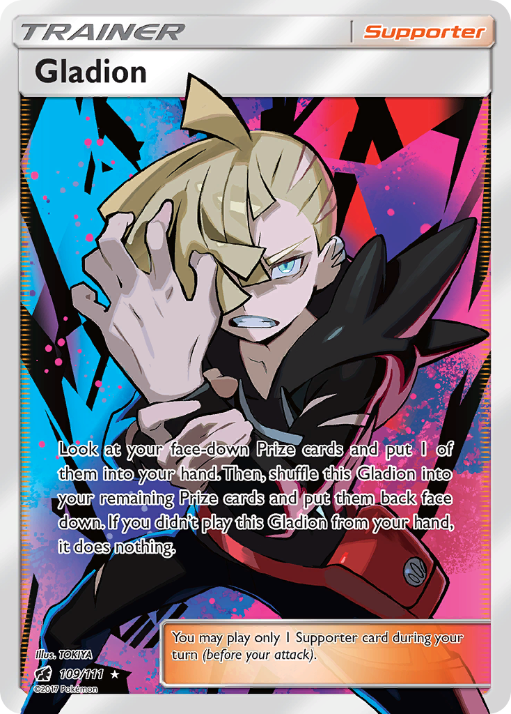 Gladion (109/111) [Sun & Moon: Crimson Invasion] | Gear Gaming Fayetteville