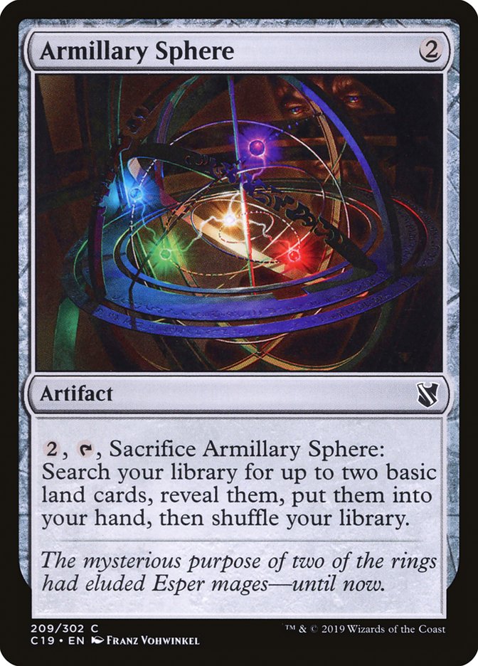 Armillary Sphere [Commander 2019] | Gear Gaming Fayetteville