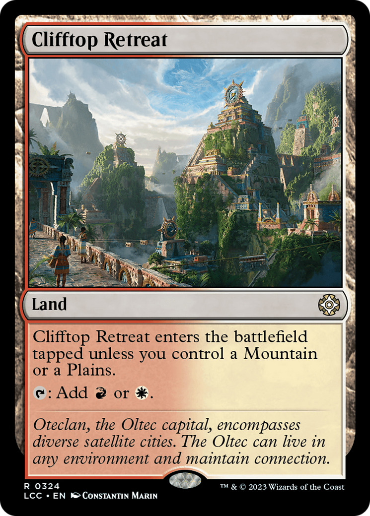 Clifftop Retreat [The Lost Caverns of Ixalan Commander] | Gear Gaming Fayetteville