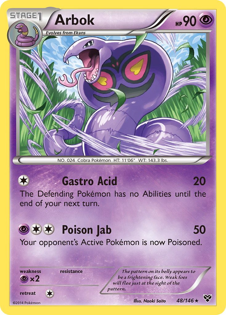 Arbok (48/146) [XY: Base Set] | Gear Gaming Fayetteville