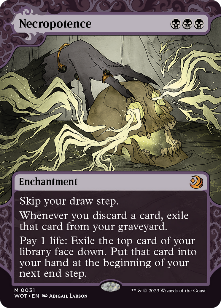 Necropotence [Wilds of Eldraine: Enchanting Tales] | Gear Gaming Fayetteville