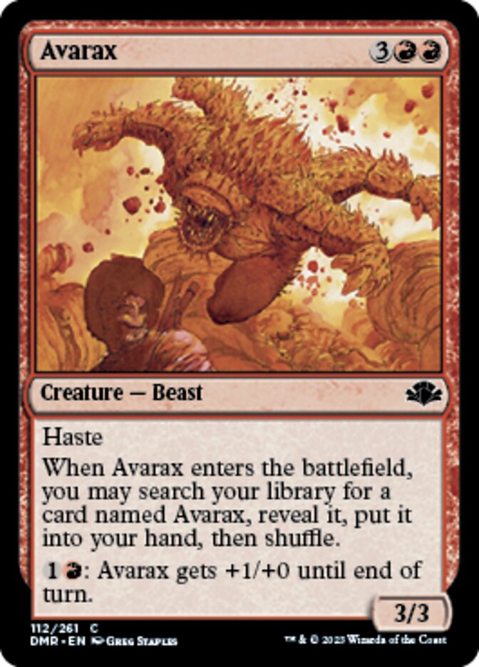 Avarax [Dominaria Remastered] | Gear Gaming Fayetteville