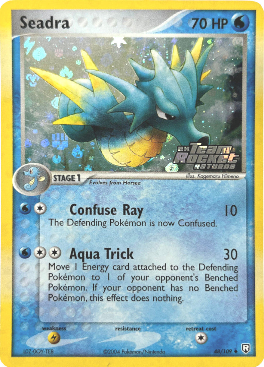 Seadra (48/109) (Stamped) [EX: Team Rocket Returns] | Gear Gaming Fayetteville