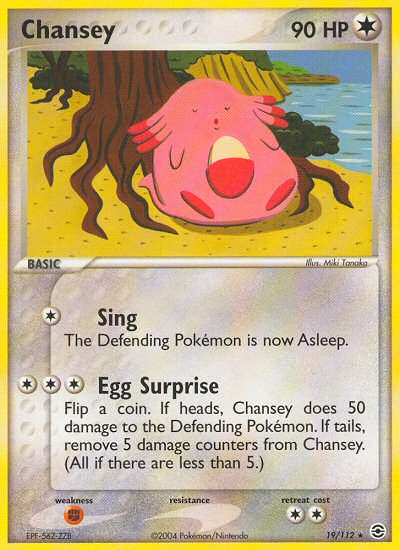 Chansey (19/112) [EX: FireRed & LeafGreen] | Gear Gaming Fayetteville