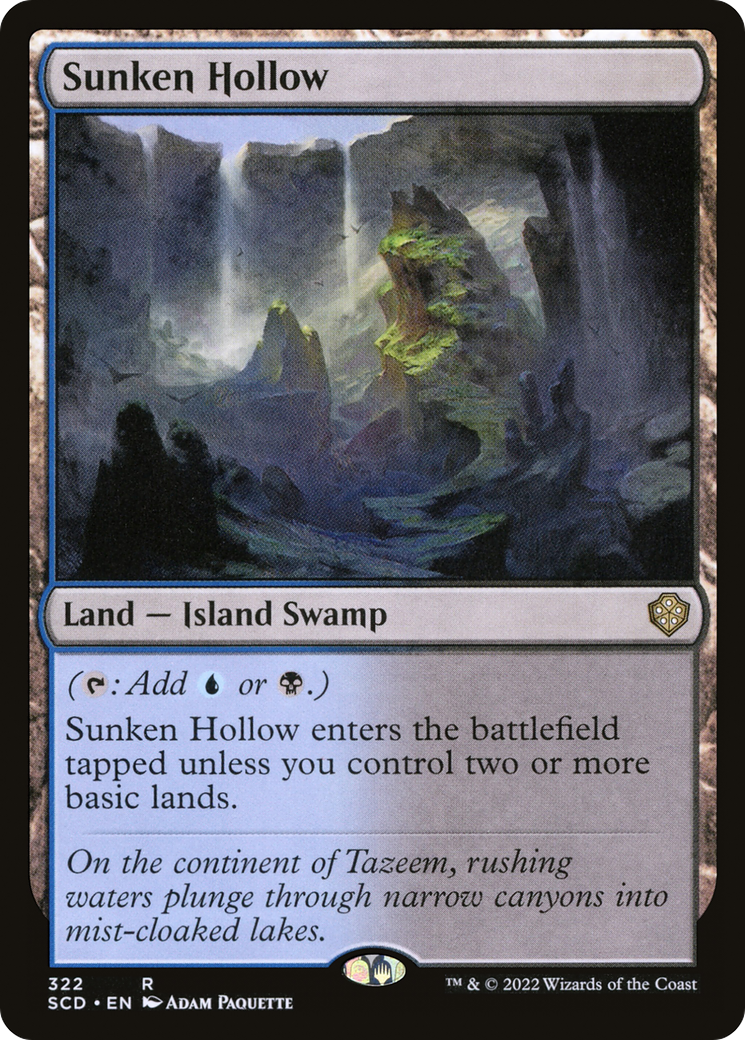 Sunken Hollow [Starter Commander Decks] | Gear Gaming Fayetteville