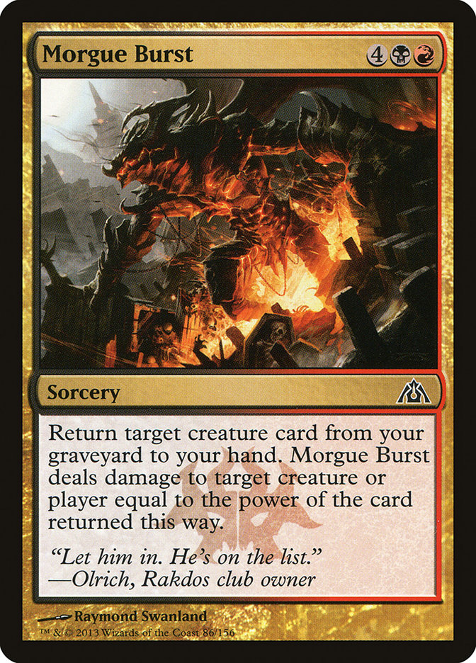 Morgue Burst [Dragon's Maze] | Gear Gaming Fayetteville